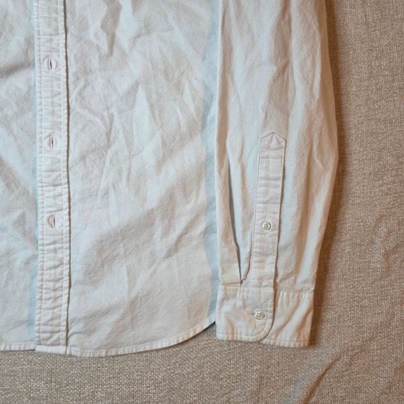 Abercrombie & Fitch Men’s XXL Button Down Shirt White Oxford Stretch - Picture 4 of 8